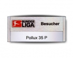 Pollux 35 P Namensschild mit Sublimationsdruck