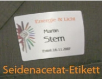 Stoff-Namensschild Satinlabel SL 6346